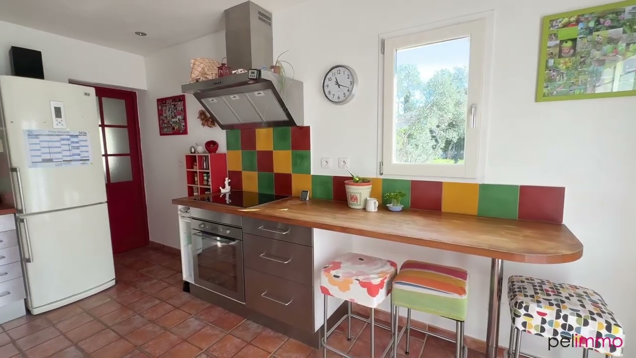 LANÇON-PROVENCE - Maison de plain-pied 115m² / 1050m²