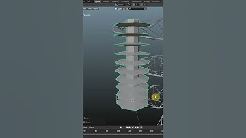 Electric Tower in Blender, Time-lapse video | 2022 | #blender   #shorts  #3dmodeling  #timelapes