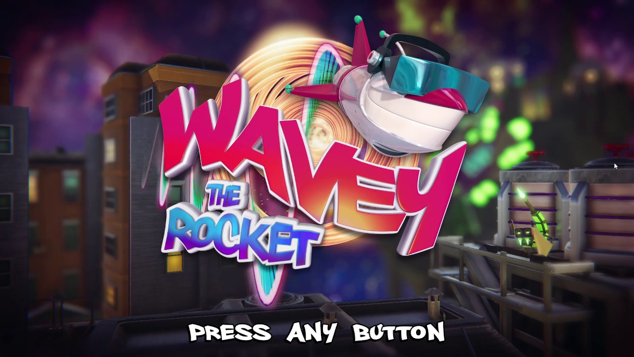 Wavey The Rocket Gameplay Video