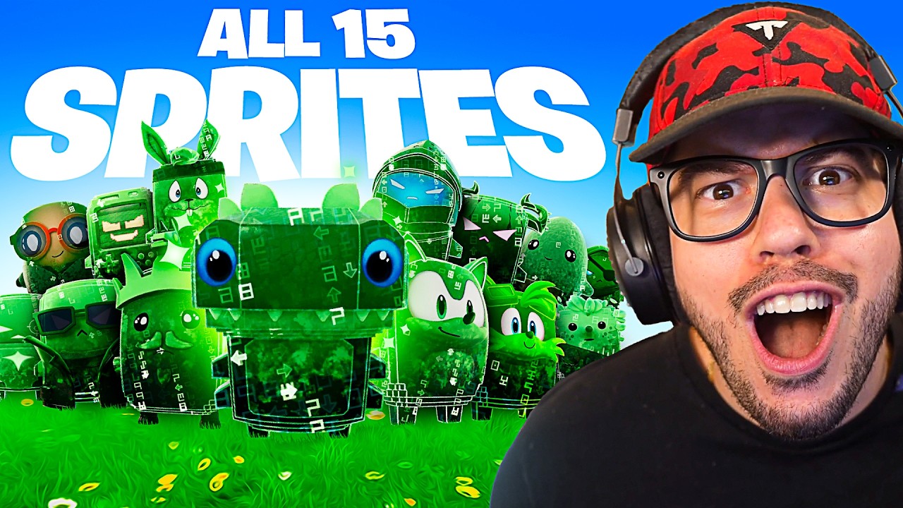 Finding ALL 15 CHEAT MASTER SPRITES in 2 HOURS! (NEW)