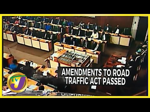 Amendment to Road Traffic Act Passed | TVJ News - Nov 5 2021