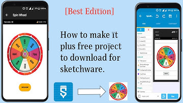 [Spin Weel] How to make it  plus free project to download for sketchware.