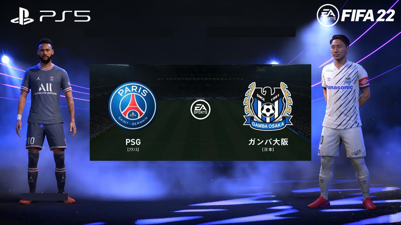 Fifa 22 パリ サンジェルマン Vs ガンバ大阪 Ps5 4k ゲームプレイ Youtube Fifa 22 パリ サンジェルマン Vs ガンバ大阪 Ps5 4k ゲームプレイ Youtube