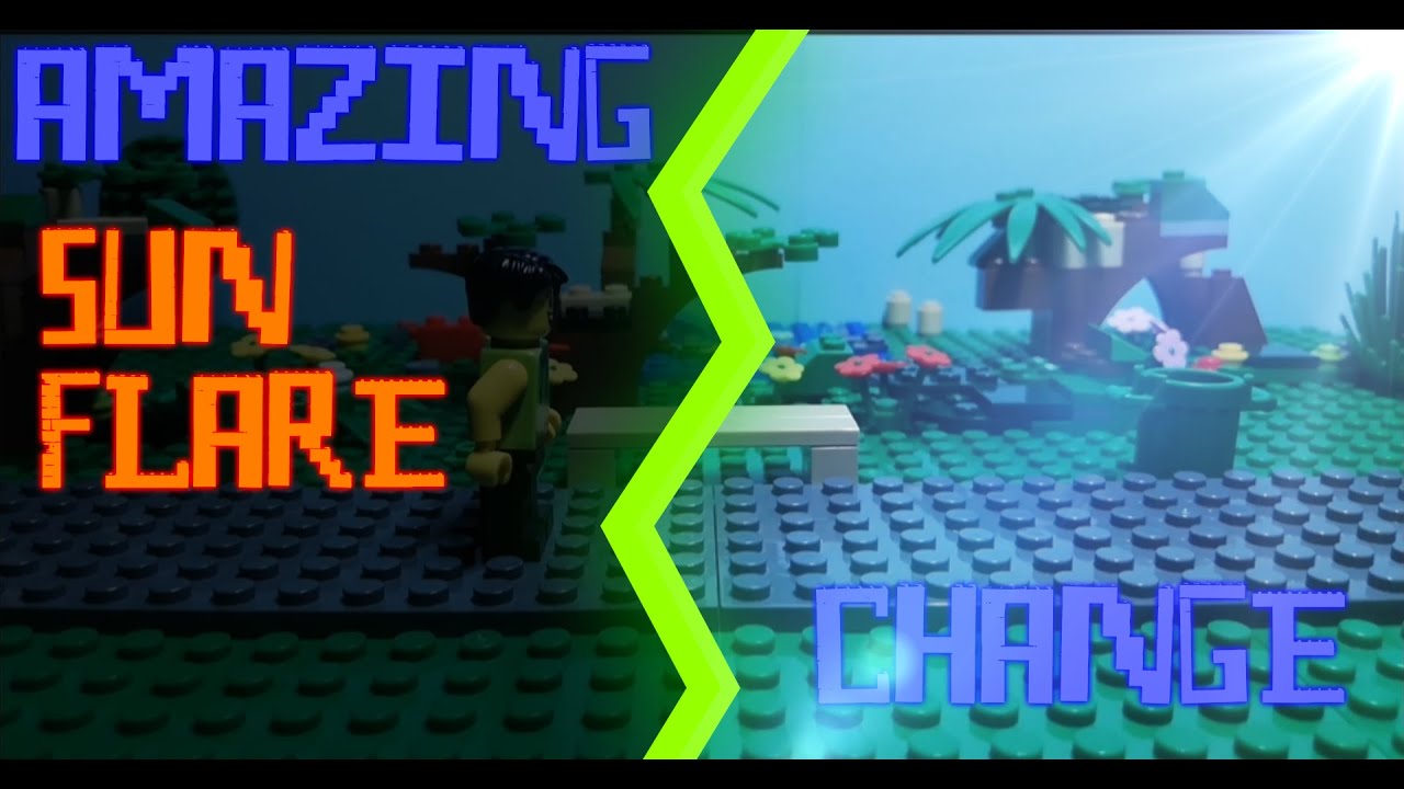 How to make a sun flare LEGO | AFTER EFFECTS