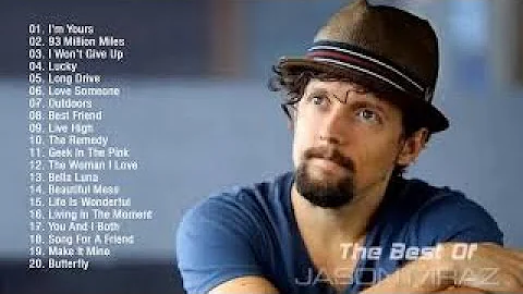 Jason Mraz Greatest Hits - Best Songs of Jason Mra...