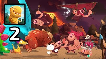 Dino Bash - Defend & Fight Gameplay - Part 2 (Android,IOS)