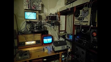 Rhythmic composition for snaredrum, reed organ, solenoids and old machines