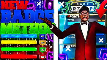 *NEW* NBA 2K20 BADGE METHOD | GET BADGES 10x FASTER