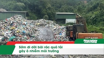 Sớm di dời bãi rác quá tải gây ô nhiễm môi trường