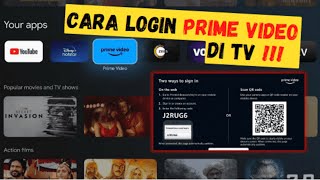 Cara Login Prime Video di TV - Smart TV - TV Box Android - Terbaru