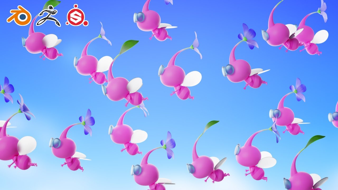 ピクミン 羽ピクミンをモデリング Modeling Winged Pikmin Blender2 9 Zbrush21 Substance Painter 3dcg Youtube ピクミン 羽ピクミンをモデリング Modeling Winged Pikmin Blender2 9 Zbrush21 Substance Painter 3dcg Youtube