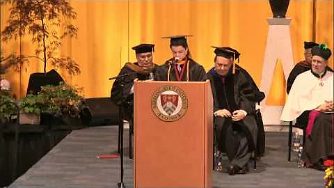 WJU 2015 Commencement, Valedictory Address