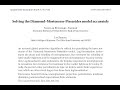 Lu's Podcast Ep. 13: "Solving the Diamond-Mortensen-Pissarides Model Accurately"