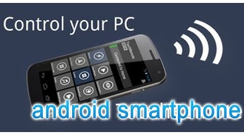 The simple way to control/remote your PC, notebook, android from your smartphone with Logmein