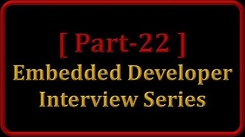 Pointer in Function || Part 22 - Interview Questions & Tips for Embedded Developer