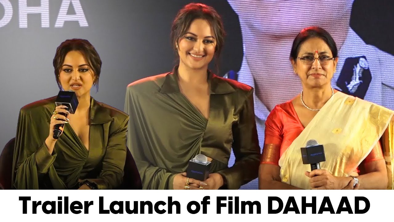 Dahaad Trailer Launch Sonakshi Sinha Vijay Varma Sohum Shah Amazon Prime Youtube