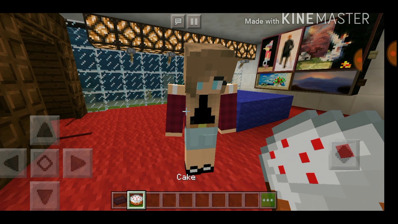 Minecraft филмче:Лудата леля