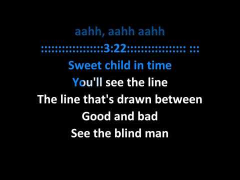 Deep Purple - Child in Time  KARAOKE