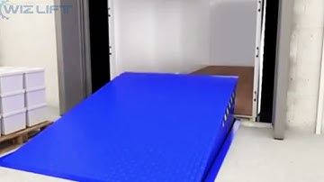 Container Loading Ramp For Forklift