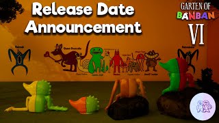 Garten Of Banban 6 - Release Date Announcement