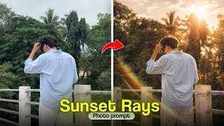 Turn Your Boring Picture Into Cinematic Sunset Photo😍🔥  || Artistrajk screenshot 3