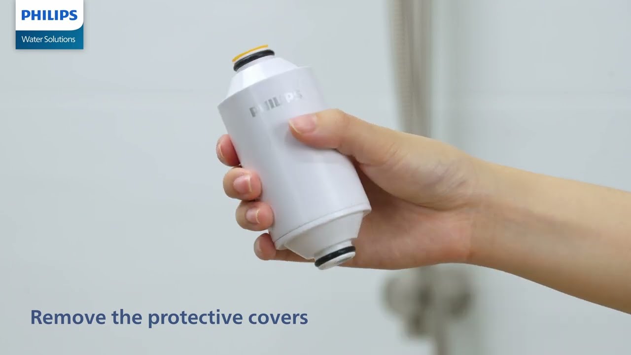 How to install the filter of Philips hydration bottle 