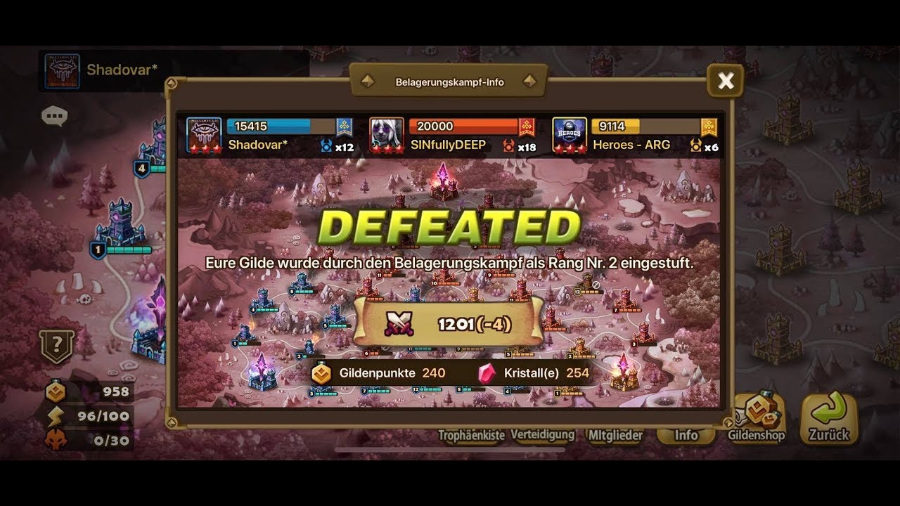 warriors schedule EN G3 Siege vs Sinfullydeep vs Heroes ARG