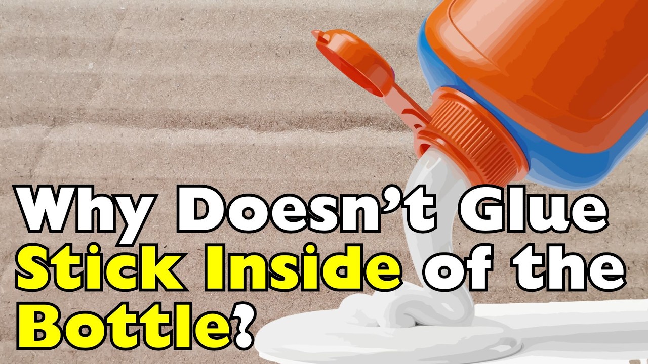 Why Glue Doesn't Stick Inside Its Bottle