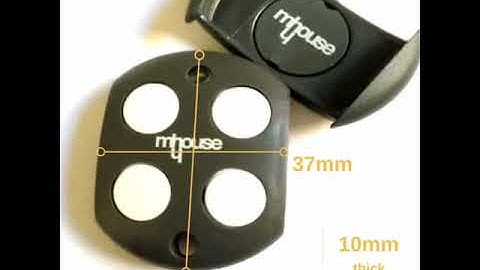 Mhouse GTX4 remote