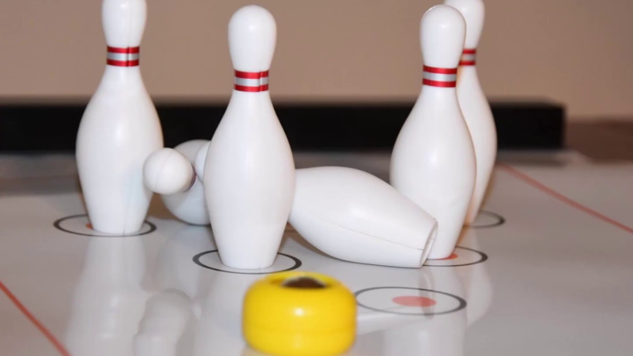 sunflex Tischspiel Bowling - YouTube