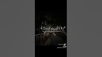لا اقسم بيوم القيامة #القرآن_الكريم، القارئ ماهر المعيقلي #اكسبلور #لايك #راحة_نفسية