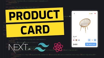 Modern Product Card Tutorial with Next.js and Tailwind CSS