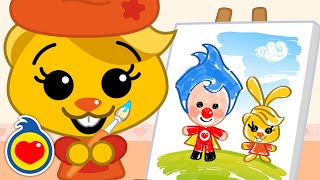 Colorful Acuarella | Playful Learning | ♫ Plim Plim | Pre-K Nursery Rhymes