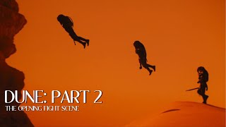 Dune: Part Two (2024) | Opening Fight Scene | Paul-Muad'Dib Atreides [HDR]