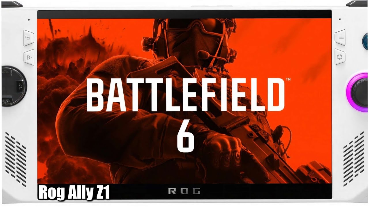 Battlefield 6 Multiplayer | Rog Ally Z1 | Performance Test | Recommended Settings!