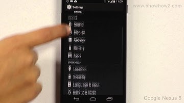 Google Nexus 5 - Setting Language For Google Now