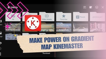 😍 INSIGHTS: How To Make Power On Gradient Map KineMaster | Full How To