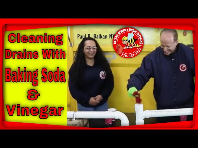 How To Clean A Drain With Baking Soda And Vinegar