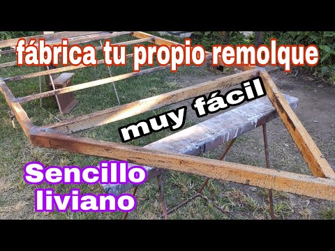 Video: Cómo construir un remolque de carga para bicicletas: 14 pasos (con imágenes)