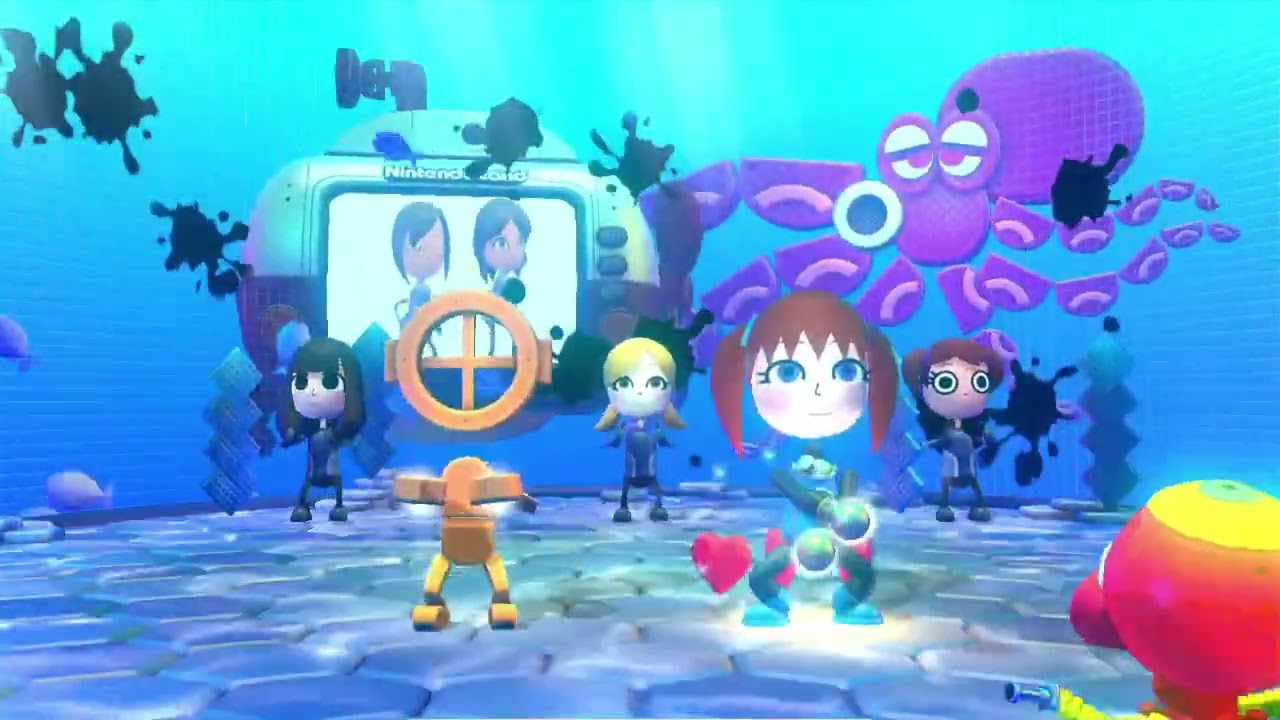 Nintendo Land - Octopus Dance (All 5 Stages) - YouTube