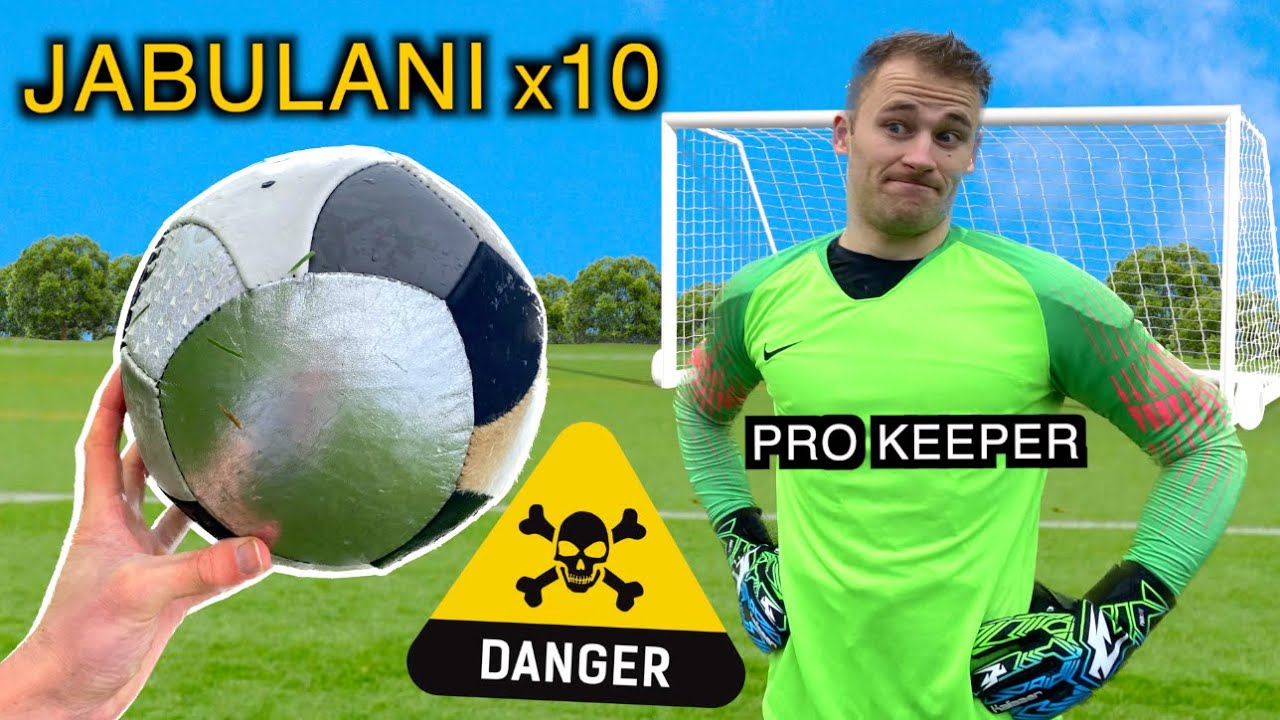 ⁣A Pro Keeper has NEVER Faced a Football like this... Until NOW