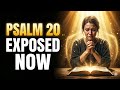 PRAY THIS NOW! Psalm 20 Destroys Every Curse, Witchcraft &amp; Enemy Attack!