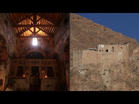 دير مار موسى الحبشي في سوريا ينتظر زواره بعد سنوات من العزلة AFP