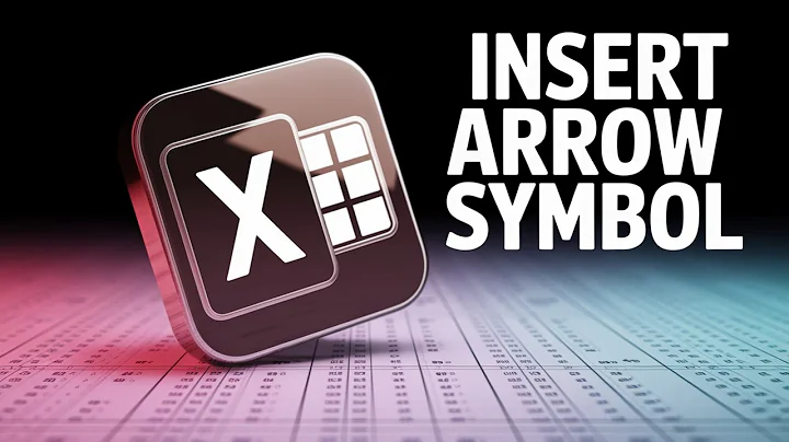 How to Insert Arrow Symbol in Excel Microsoft