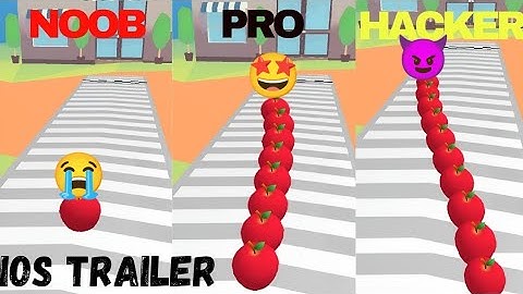 fruit stack juice noobvsprovshacker all max level iOS trailer gameplay #satisfying