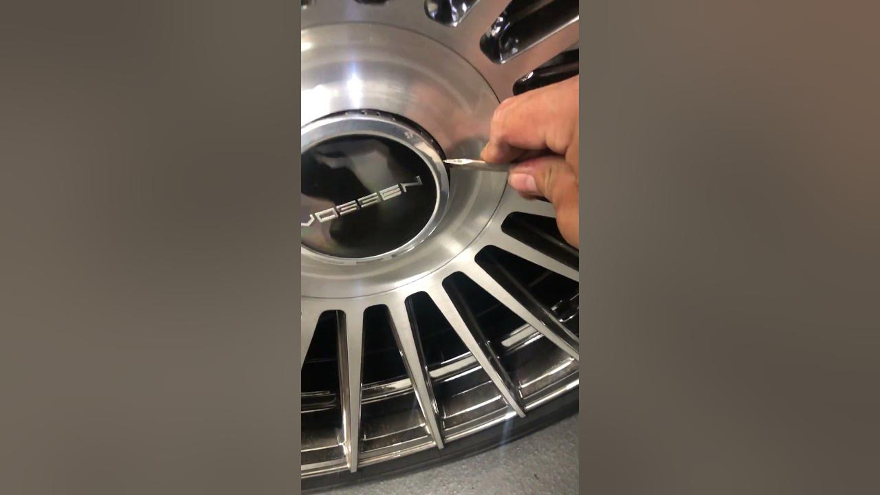 Remove VOSSEN floating center cap YouTube