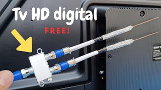 Antenna manufacturers will want to remove this video! Homemade antenna with strong signal