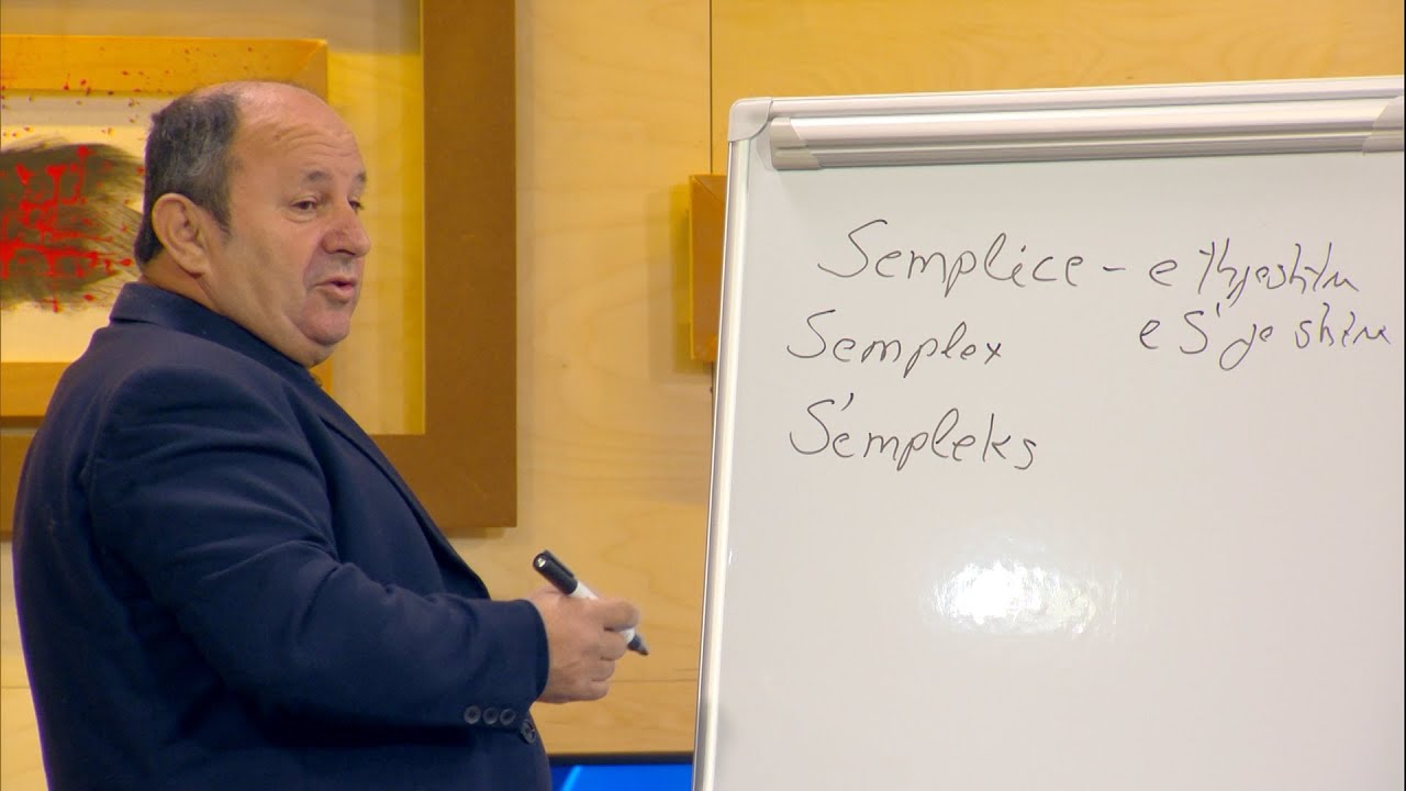 Teza, "Latinishtja e italishtja rrjedhin nga shqipja", Agron Dalipaj me laps e leter ne studio...