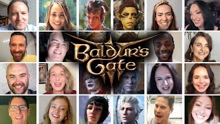 Baldur's Gate 3 Actors Perform Voice Lines as their Characters