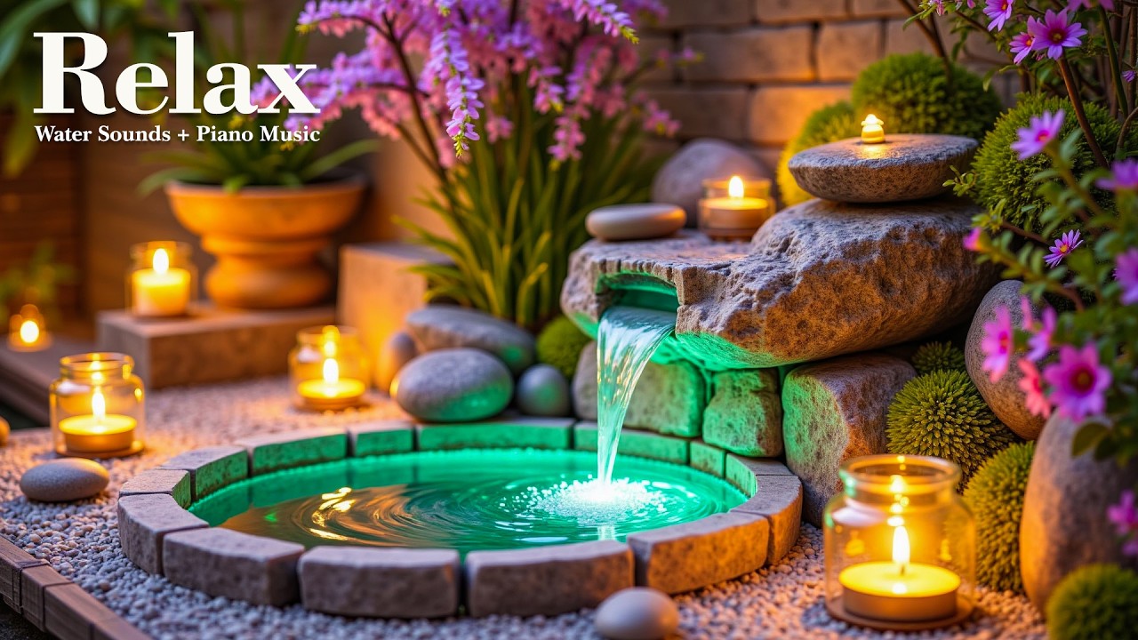 Soothing Water Sounds 🌿 Sleep Music for Insomnia Relief & Deep Rest